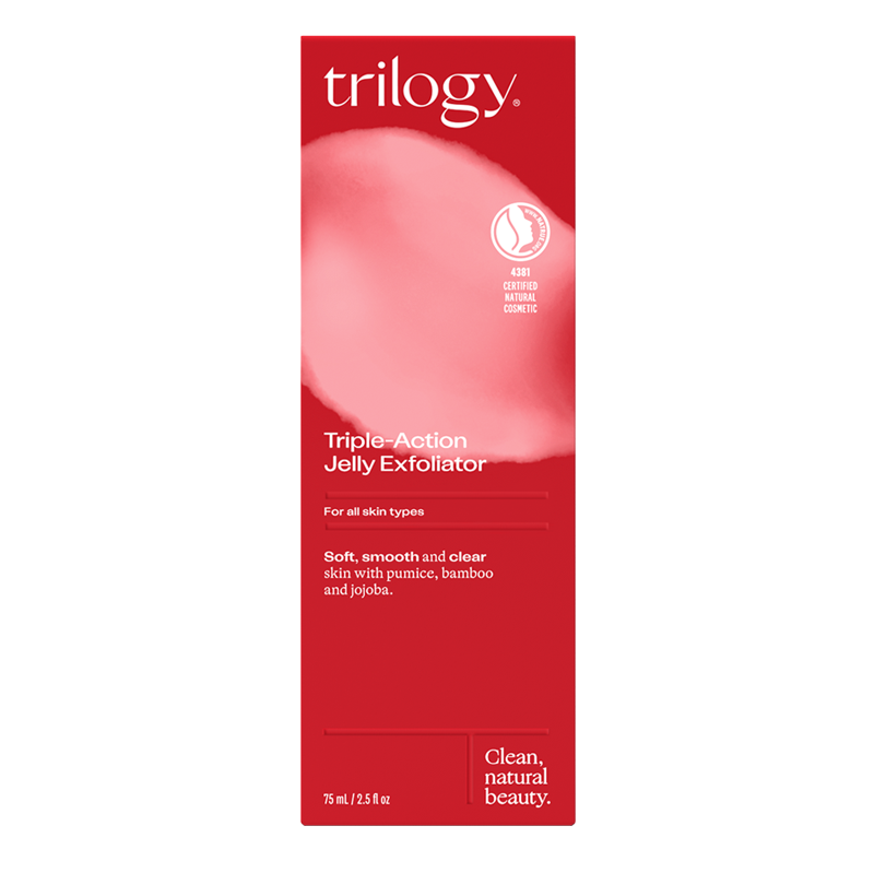 Trilogy Triple Action Jelly Exfoliator 75ml